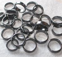 H�matit - Ring - 6mm - flach - 100 St�ck
