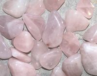 Rosaquarz Afrika - Trommelsteine - 500 Gramm