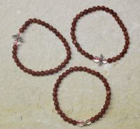 Goldfluss - Kugel - 4mm - Kinder Armband Elastik - 3 St�ck