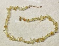 Citrin - Splitter- 45cm - Edelsteinkette - 5 St�ck
