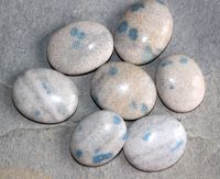 K2 Granit mit Azurit - Seifensteine - 250 Gramm