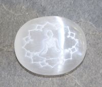 Selenit - Seifenstein - Buddha - 1 St�ck