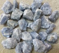 Calcit blau - Rohst�cke - 2-4cm - 1 kg