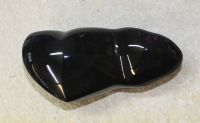 Regenbogen Obsidian - 2 Herzen - 10x5cm -  Einzelst�ck