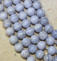 Chalcedon - Kugel - 12mm - Kettenstrang