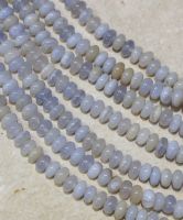 Chalcedon - Rondelle - 6-8mm - Kettenstrang