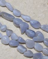 Chalcedon - Barock - 8-15mm - Kettenstrang