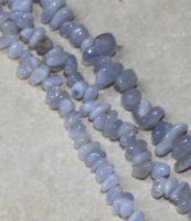 Chalcedon - Splitter - 8-12mm - Kettenstrang