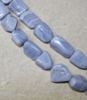 Chalcedon - Barock - 18-25mm - Kettenstrang