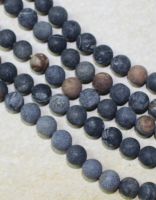 Picasso Jaspis - Kugel - matt - 10mm - Kettenstrang
