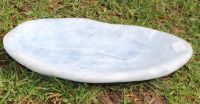 Calcit blau - Schale - 27x25x3cm - 1,25kg - Einzelst�ck