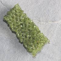 Peridot - Splitter - 30-40mm - Armband Elastik - 1 St�ck