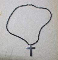 H�matit - Fancy - Edelsteinkette - Kreuz - 1 St�ck