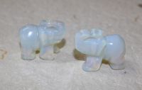 Elefant - Opalith - Tier Figur - 3,5 cm - 1 St�ck