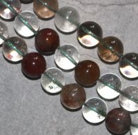 Rutilquarz - multicolor - Kugel - 16mm - Kettenstrang