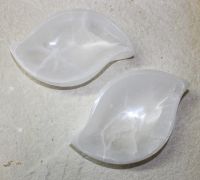 Selenit - Schale - Mandelform - 15x9,5cm - 1 St�ck