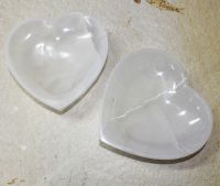 Selenit - Schale - Herz- 14x13cm - 1 St�ck