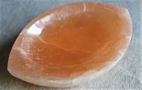 Selenit - Schale - Oval - 14x10,5cm - 1 St�ck
