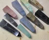Edelstein Mix - Obelisk - 10-15cm - 5 St�ck - Sonderpreis