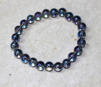 Mermaid Glass - Kugel - 8mm - Armband Elastik - 1 St.