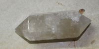 Bergkristall - Doppelender Spitze geschliffen - 13,5cm - 1 St.