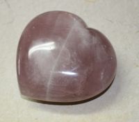 Rosaquarz - Herz - 14 x 13cm - Einzelst�ck