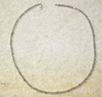 Mondstein - Kugel - facettiert - 2,5-3mm - 45cm - Kette