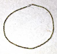 Prehnit - Kugel - facettiert - 2,5-3mm - 45cm - Kette