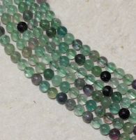 Fluorit - Kugel - 6mm - Kettenstrang