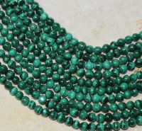 Malachit - Kugel - 4mm - Kettenstrang