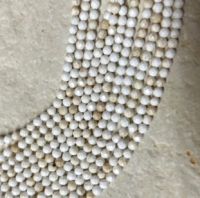 Magensit - Kugel - facettiert - 3mm - Kettenstrang