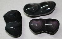 Regenbogen Obsidian - 2 Herzen - 5-6cm - 1 St�ck