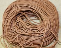 Lederband Ziege - NATUR - 1 Meter - 50 St�ck
