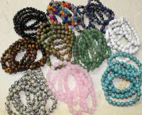 Edelstein Mix - Kugel- Armband 8mm - 50 St�ck