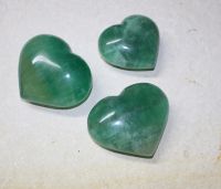 Fluorit - Herz - Handschmeichler - 8x6,5cm - 1 St�ck