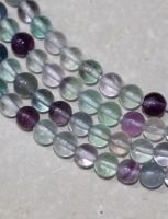 Fluorit - Kugel - 6mm - Kettenstrang